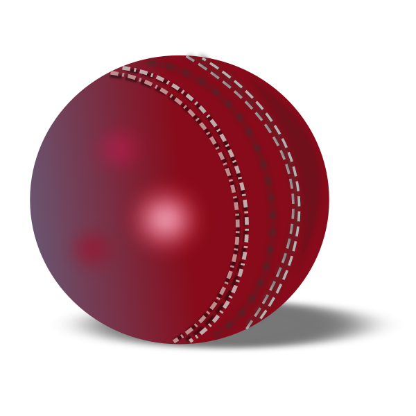 Red cricket ball